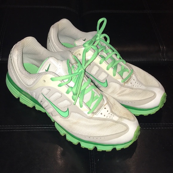 Nike Shoes - Nike white/neon green women’s size 11